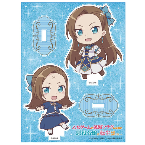 『乙女ゲームの破滅フラグしかない悪役令嬢に転生してしまった...』カタリナ&カタリナ(幼少期)アクリルキャラスタンド